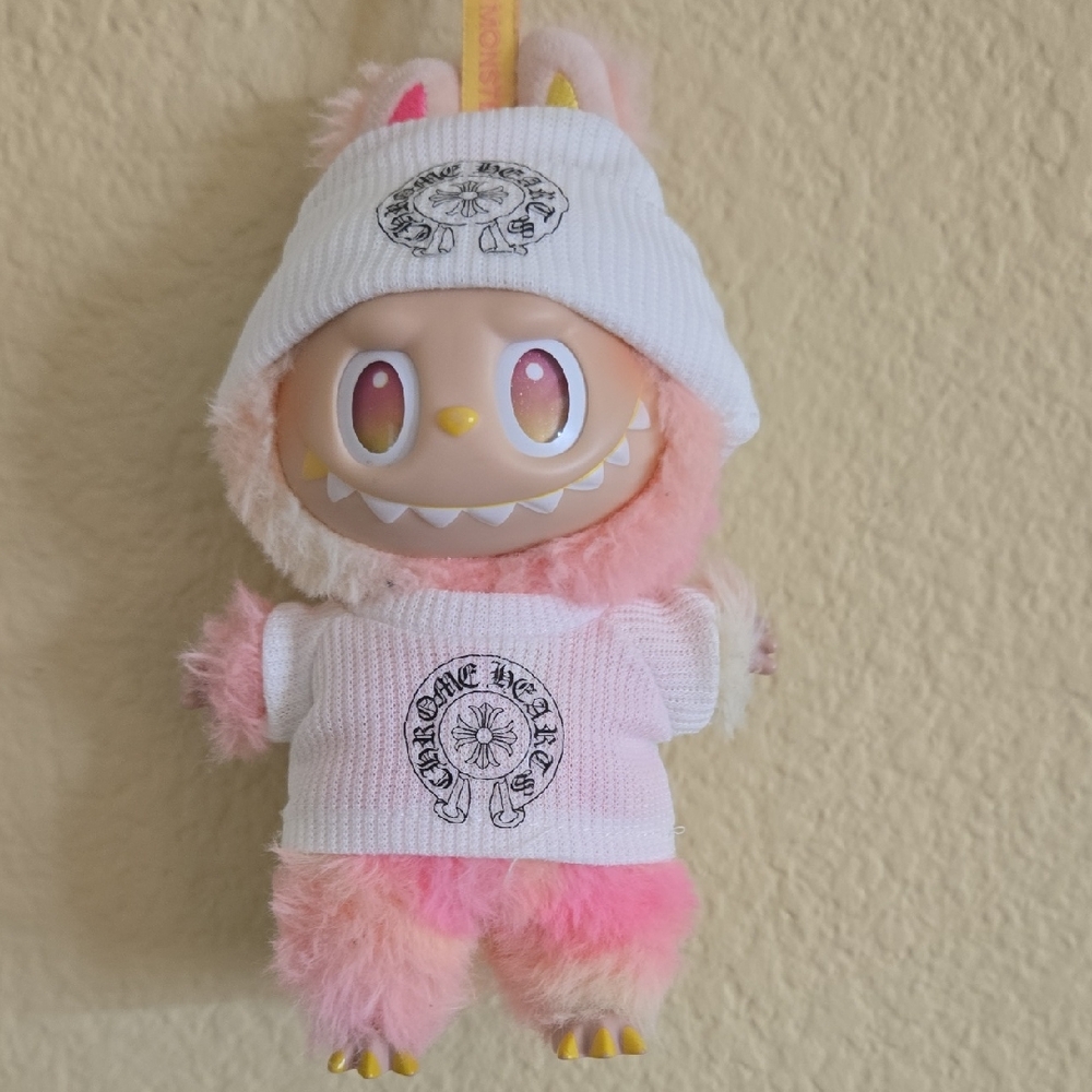 Labubu Clothes - Sweater With Matching Beanie *Labubu Not Included*